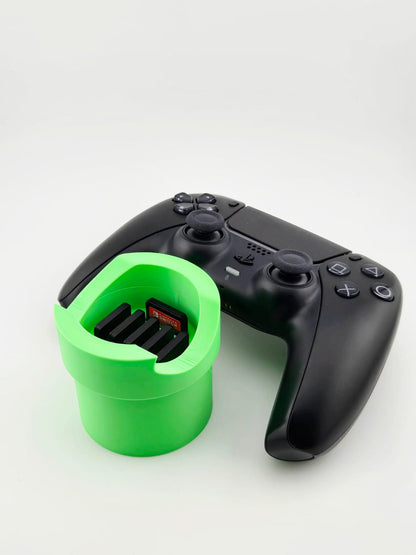 Warp pipe controller holder