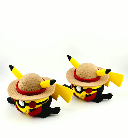 Pikachu Monkey D. luffy Poke ball