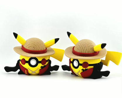 Pikachu Monkey D. luffy Poke ball